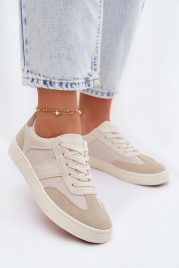 Sneakers Stilvollllschuhe Damentief Big Star TT274768 Beige 2