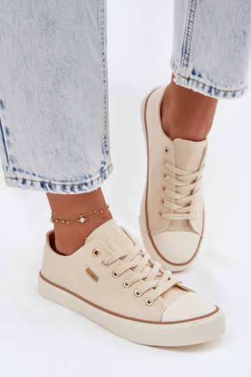 Niedrige Freizeitschuhe Big Star TT274773 sandfarben