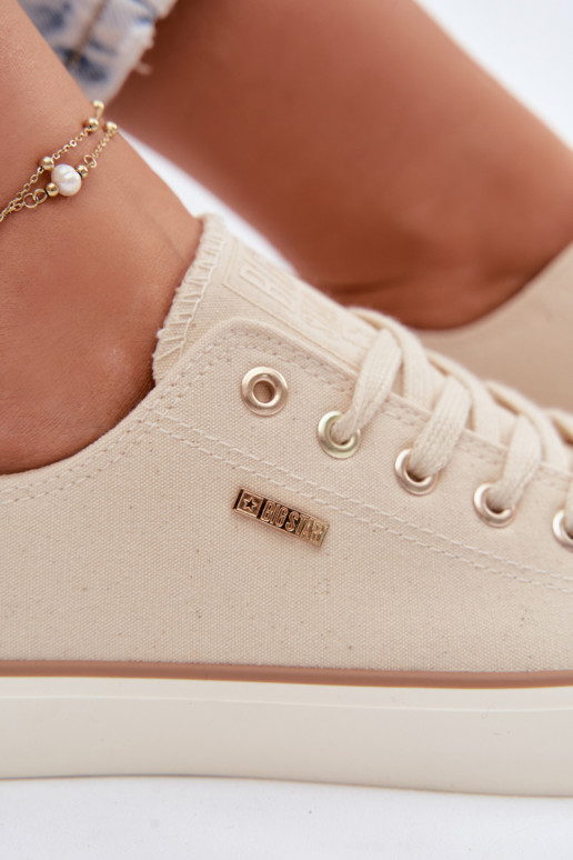 Freizeitschuhe Niedrig Big Star TT274773 Beige