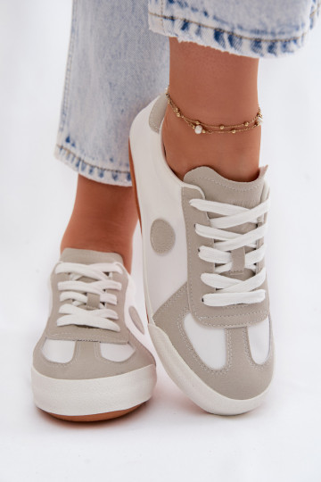 Sneakers Stilvollllschuhe Feminin Big Star TT274145 Zueiße Farbe 2