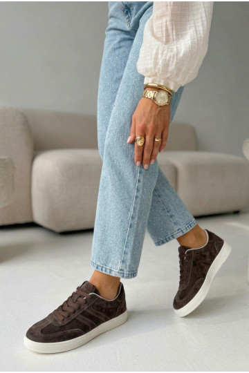 Sneakers Stilvollllschuhe aus INildleder Vinceza 95400 CzekoladoZue