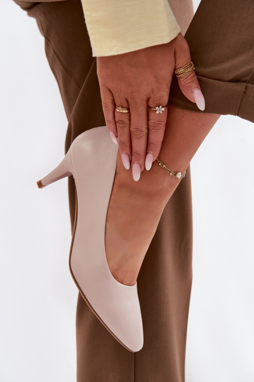 Schuhe aus Öko-Leder Sergio Leone graue Farbe