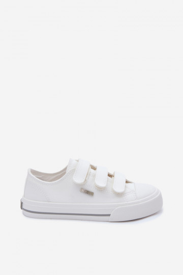 Kinder-Freizeitschuhe mit Klettverschluss Big Star TT374169 weiß 2