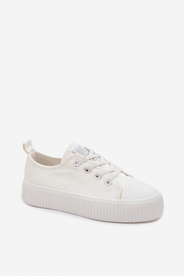 lässige Schuhe Kindisch Big Star TT374108 Zueiße Farbe