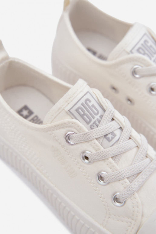 lässige Schuhe Kindisch Big Star TT374108 Zueiße Farbe