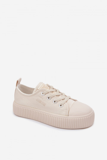 Kinder-Freizeitschuhe Big Star TT374106 elfenbeinfarben