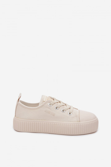 lässige Schuhe Kindisch Big Star TT374106 elfenbeinfarbe 2