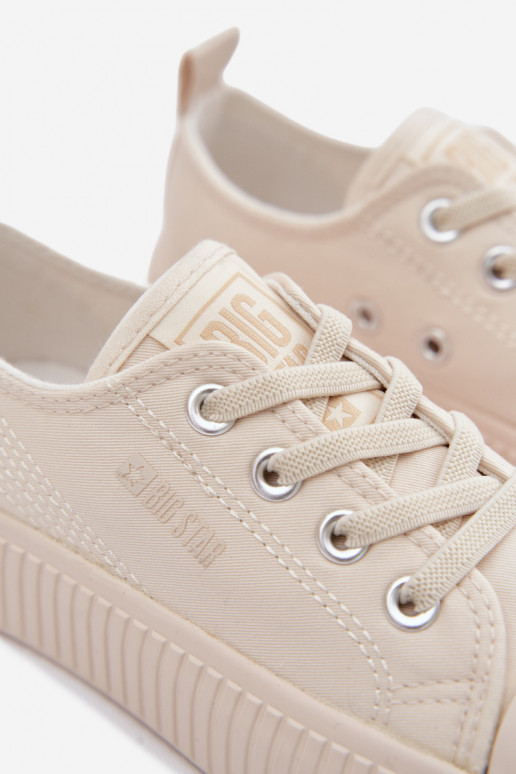 lässige Schuhe Kindisch Big Star TT374106 elfenbeinfarbe