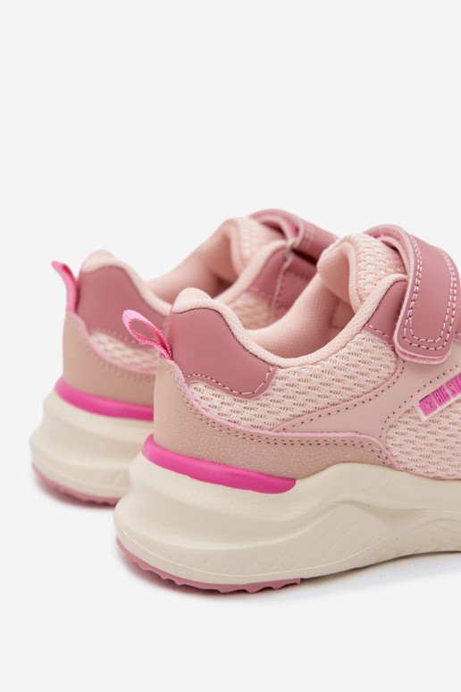 Turnschuhe Sneakers Stilvollllschuhe Kindisch Big Star TT374031 pinke Farbe
