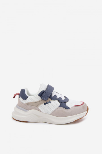 Turnschuhe Sneakers Stilvollllschuhe Kindisch Big Star TT374029 Zueiße Farbe 2