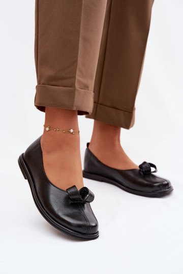 Haut Schuhe Feminin Zazoo 379 schZuarze Farbe 2