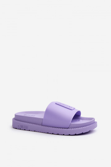 Damen-Pantoletten Big Star LL274426 violett 2