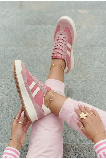 Damen Sneakers Big Star TT274160 in Rosafarbe