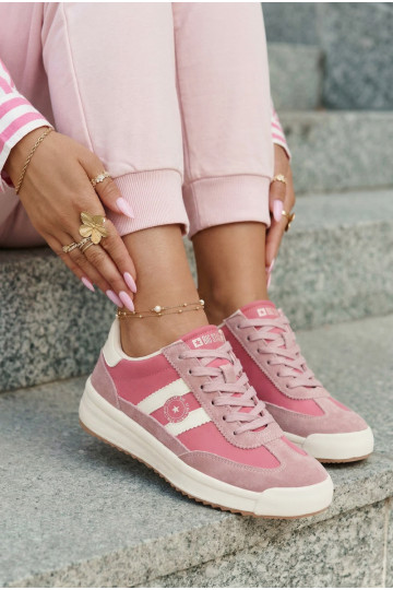 Damen Sneakers Big Star TT274160 in Rosafarbe 2