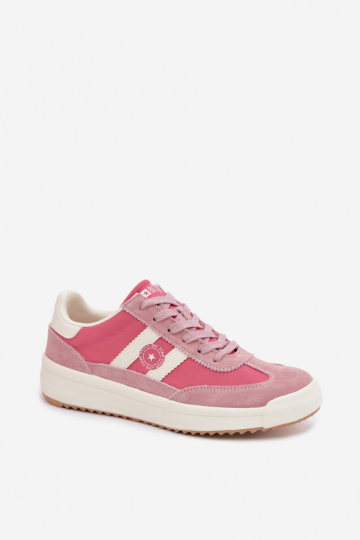 Sneakers Stilvollllschuhe Feminin Big Star TT274160 pinke Farbe