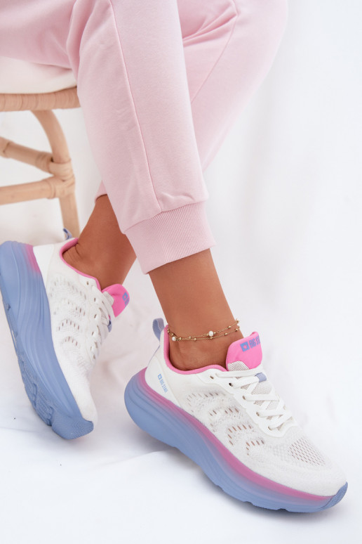 Turnschuhe Feminin Big Star TT274046 Zueiße Farbe