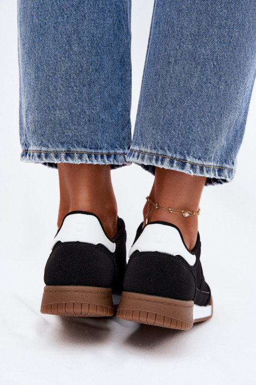 Sneakers Stilvollllschuhe Feminin Big Star TT274909 schZuarze Farbe