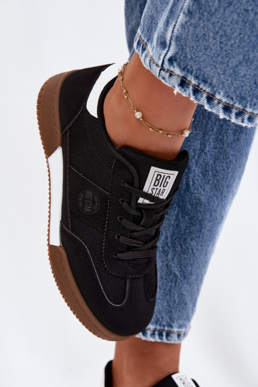 Sneakers Stilvollllschuhe Feminin Big Star TT274909 schZuarze Farbe