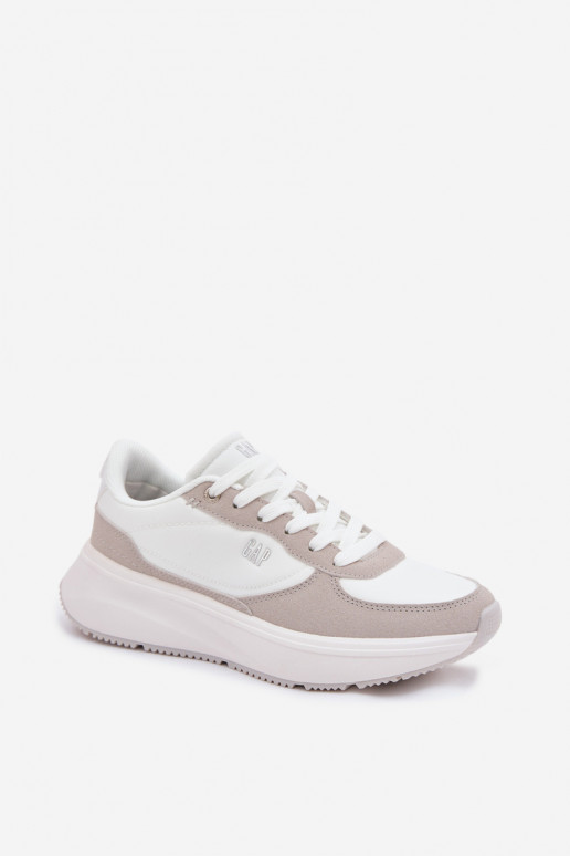 Sneakers Stilvollllschuhe Feminin mit einer Plattform GAP PENELOPE GPIN6155300061 Zueiße Farbe