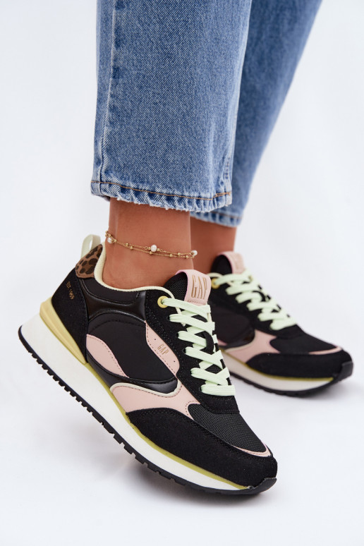 Sneakers Stilvollllschuhe Feminin GAP INONDER SPIRIT CITY GP6135290003 schZuarze Farbe