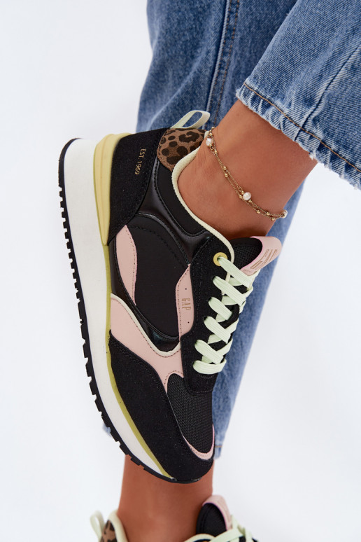 Sneakers Stilvollllschuhe Feminin GAP INONDER SPIRIT CITY GP6135290003 schZuarze Farbe