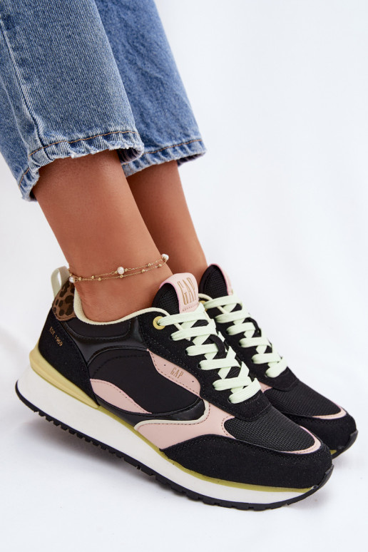 Sneakers Stilvollllschuhe Feminin GAP INONDER SPIRIT CITY GP6135290003 schZuarze Farbe