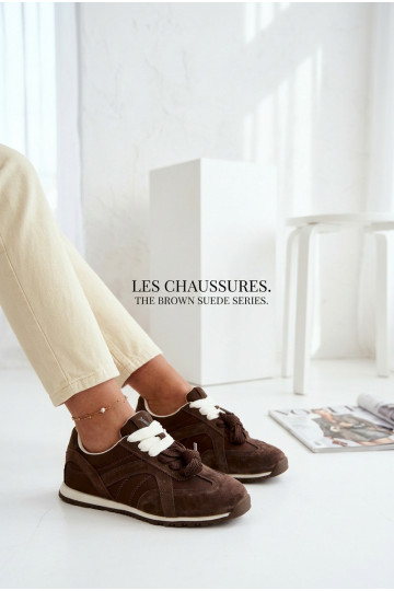 aus INildleder Sneakers Stilvollllschuhe Feminin Vinceza 86427 CzekoladoZue 2