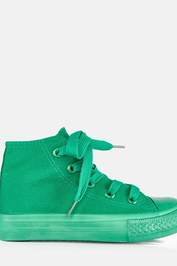 Grüne Kinder-Sneaker über...