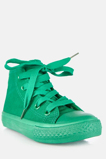 Grüne Kinder-Sneaker über dem Knöchel Laly 2