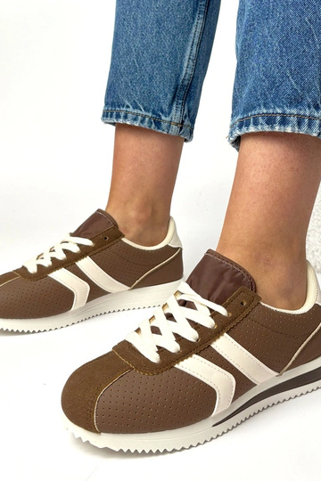 Braune Sportsneaker Camille