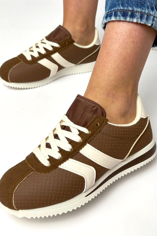 Braune Sportsneaker Camille