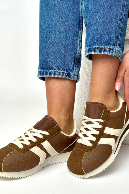 Braune Sportsneaker Camille