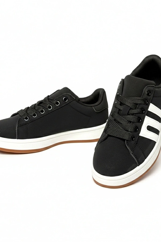 Schwarze Alltagssneaker Delphine