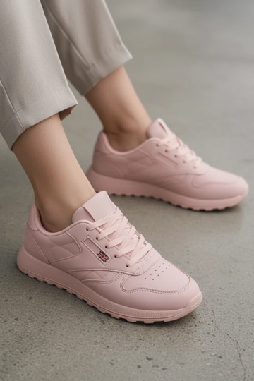 Rosa Alltagssneaker mit Platform Élise