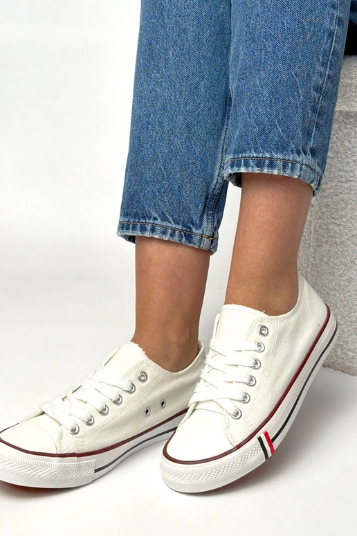 Weiße Alltagssneaker Manon