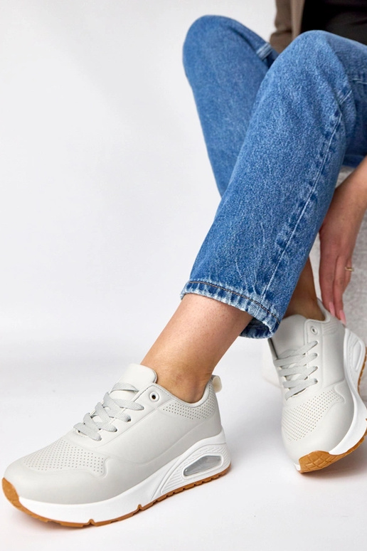 Graue Sneaker mit dicker Sohle Sylvie