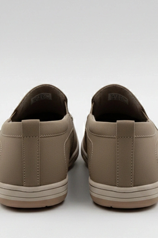 Braune perforierte Herren Mokassins Finn