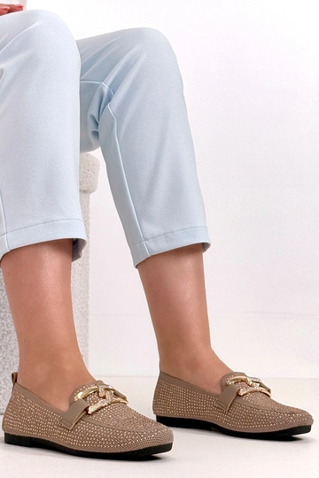 Braune Mokassins mit...