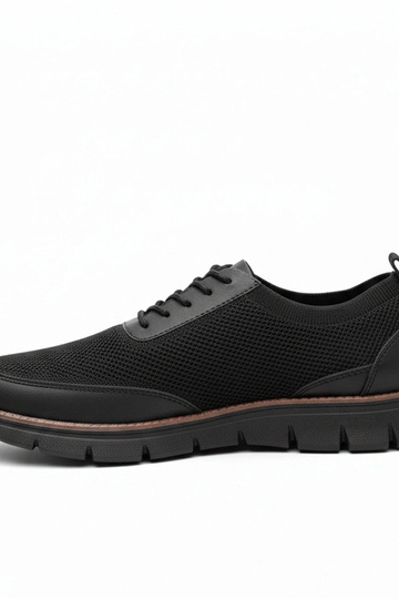 Schwarze Herren-Sportschuhe Mateo