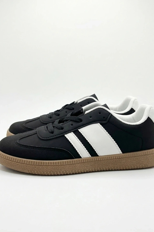 Schwarze Herren-Sportschuhe Juno