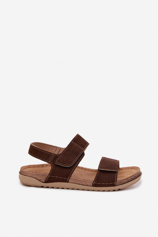 Damensandalen Inblu AA000070 braune Farbe