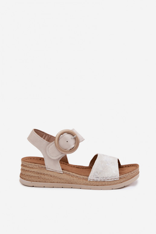Damensandalen Inblu RV000013 Beige