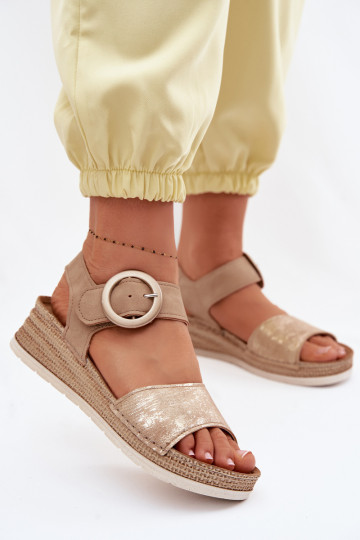 Damen-Sandalen Inblu RV000013 in braun 2
