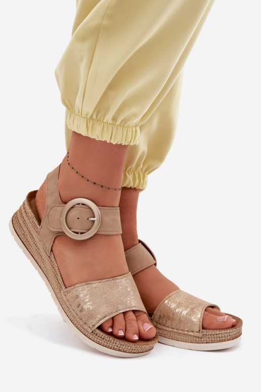 Damensandalen Inblu RV000013 braune Farbe