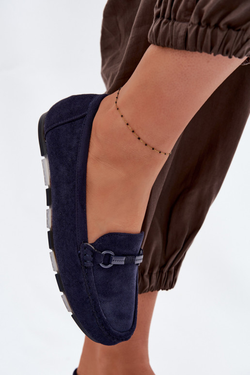 Mokassins FrauenZuohnung Dunkelblau Olisa