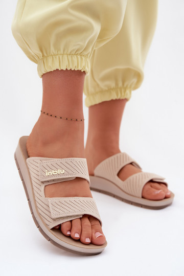 Damenhausschuhe INBLU AG000015 Beige