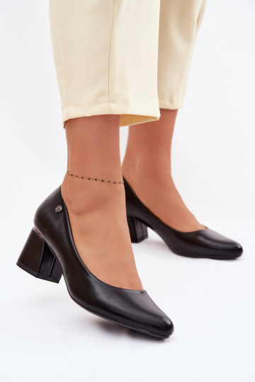 Vinceza 62292 schwarze Schuhe mit Absätzen 2