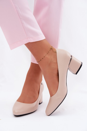 Schuhe mit Absätzen Vinceza 62292 Beige