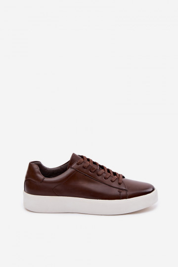 Velton Herren-Sportschuhe aus Kunstleder in dunkelbraun 2