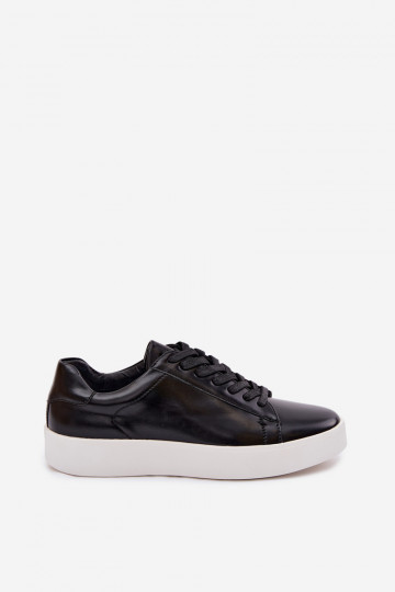 Velton Herren-Sportschuhe aus Kunstleder in schwarz 2
